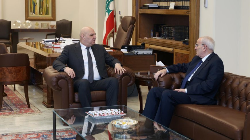 لقاءات أمنية لرئيس الجمهورية في قصر بعبدا