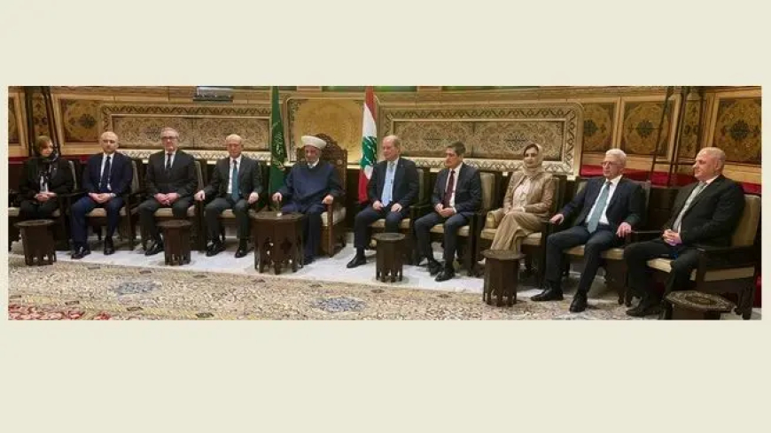 تلقى اتصالات من عون وسلام.. سلسلة لقاءات لدريان