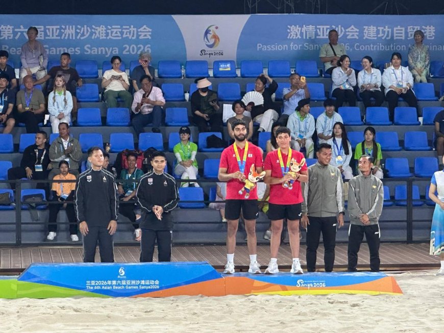 آسيوية سانيا الشاطئية السادسة 2026 لبنان يحرز ميدالية برونزية في التيك بول بعد 3 إنتصارات ورجال كرة الطائرة ينهون مشوار المنافسات بعد التعثر أمام إيران