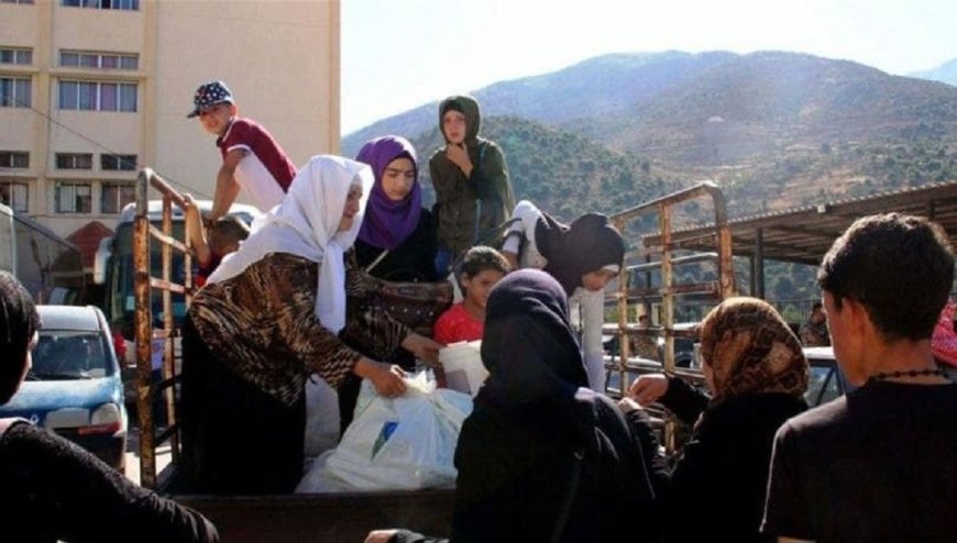 كم بلغ عدد النازحين في مراكز  الإيواء؟