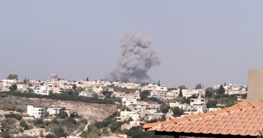 سلسلة غارات على بلدات جنوبية ووقوع اصابات