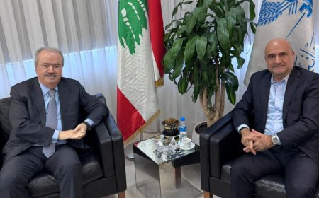 جابر بحث مع أبي رميا في الأوضاع المالية والنقدية