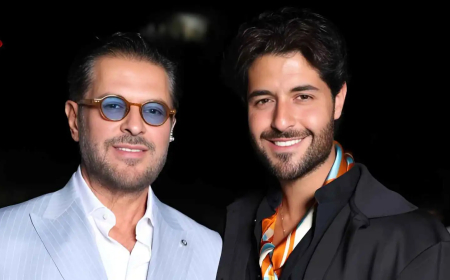 راغب علامة يعتذر لنجليه في عيد ميلاد خالد برسالة مؤثرة