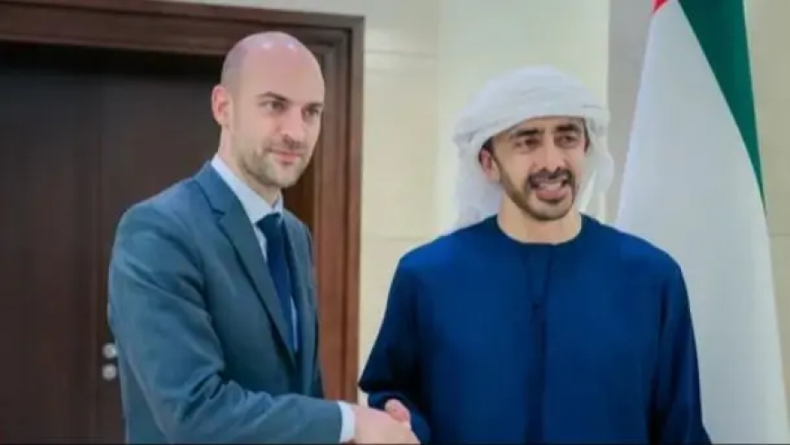 بن زايد يلتقي بارو.. وهذا ما تم بحثه