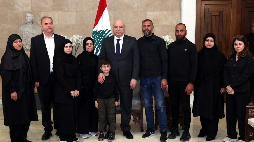 عون: نأمل أن تنتهي معاناة أهل الجنوب في أسرع وقت