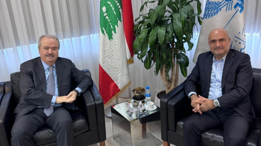 جابر بحث مع أبي رميا في الأوضاع المالية والنقدية
