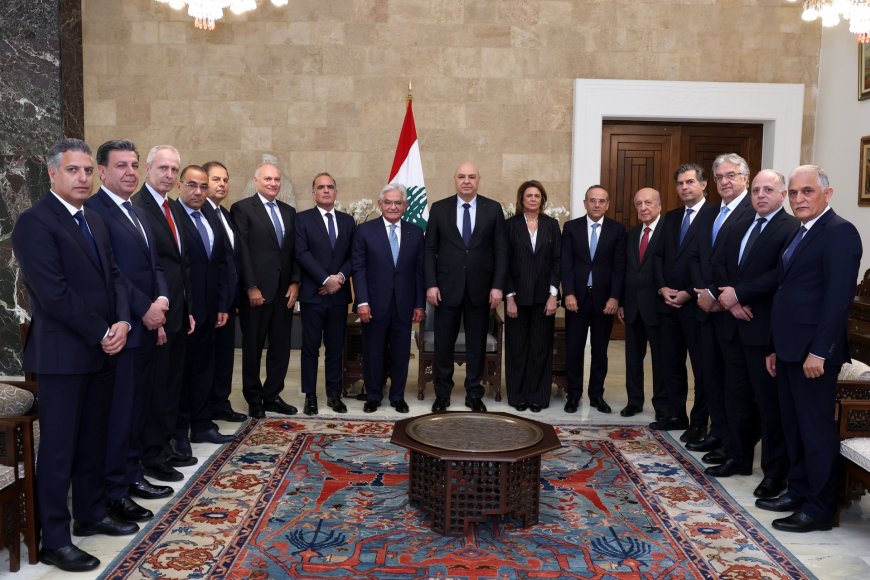 عون: لا بلد من دون القطاع المصرفي
